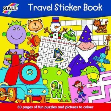 Carte activitati cu abtibilduri pentru calatorie - Travel Sticker Book - Pret | Preturi Carte activitati cu abtibilduri pentru calatorie - Travel Sticker Book