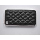 Husa iPhone 4 iPhone 4s Neagra Cu Romburi - Pret | Preturi Husa iPhone 4 iPhone 4s Neagra Cu Romburi