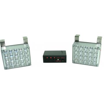 Stroboscop cu 20 LED-uri, lumina rosie/albastra, 12 V, 8098 - Pret | Preturi Stroboscop cu 20 LED-uri, lumina rosie/albastra, 12 V, 8098