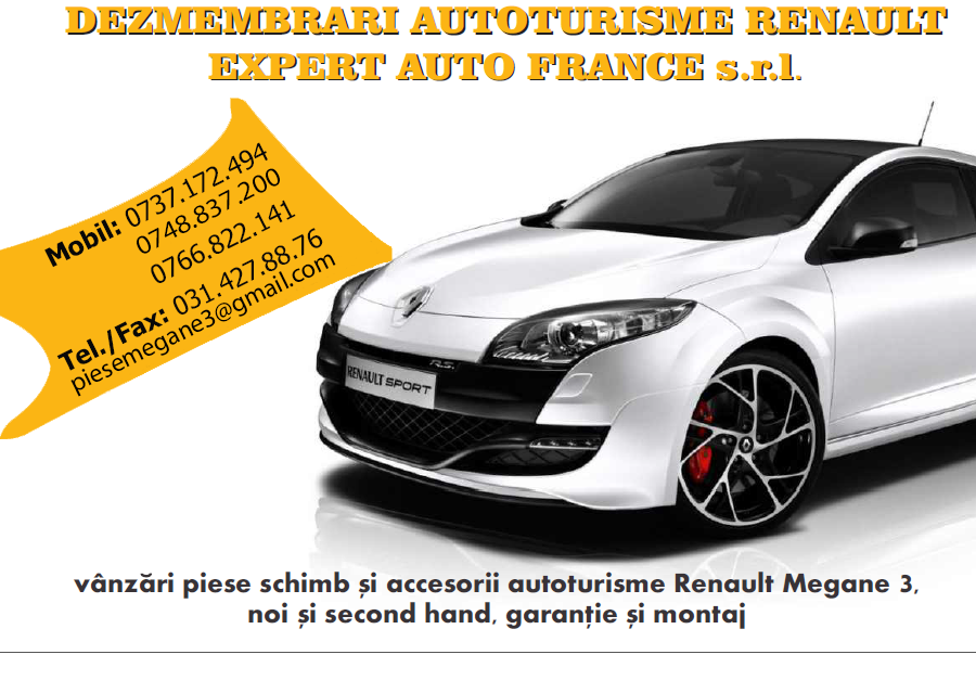 Dezmembrez Renault Megane 3 III Break 1.6 / 16 v benzina , K4M 858 - Pret | Preturi Dezmembrez Renault Megane 3 III Break 1.6 / 16 v benzina , K4M 858