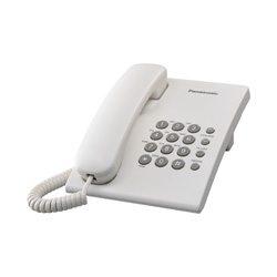 Telefon analogic Panasonic KX-TS500RMW alb PNTEL-TS500RMW - Pret | Preturi Telefon analogic Panasonic KX-TS500RMW alb PNTEL-TS500RMW