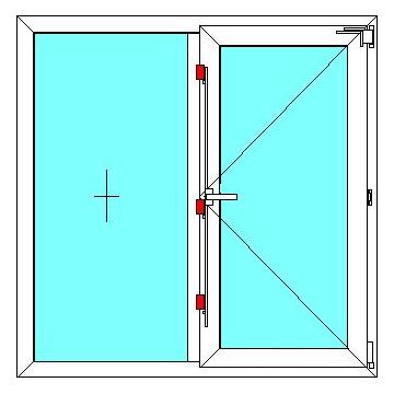 Fereastra din Pvc ( GEALAN ) - Pret | Preturi Fereastra din Pvc ( GEALAN )