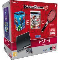 Consola PlayStation 3 Slim 320 GB + Move Starter Pack + Virtua Tennis 4 + Racheta Tennis - Pret | Preturi Consola PlayStation 3 Slim 320 GB + Move Starter Pack + Virtua Tennis 4 + Racheta Tennis