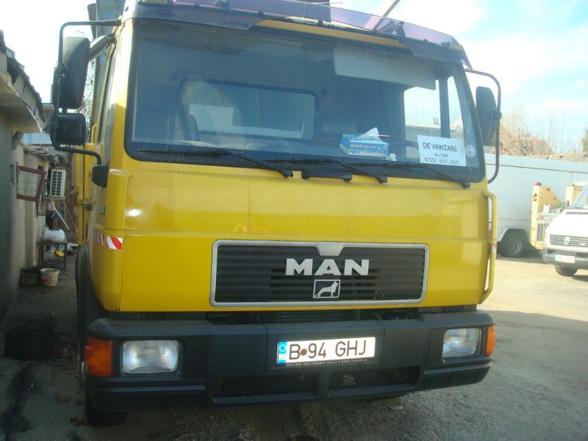 Vand camion MAN, an 1999, inmatriculat 2008 Romania - Pret | Preturi Vand camion MAN, an 1999, inmatriculat 2008 Romania