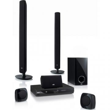 Home Cinema LG HT306PD, DVD+-/RW, DIVX, MP3, WMA, JPEG, 5.1 300W (45Wx5 + 105W), 2Tall+2 Sat, Virtual 10.1Ch Sound, USB Plus, USB recording - Pret | Preturi Home Cinema LG HT306PD, DVD+-/RW, DIVX, MP3, WMA, JPEG, 5.1 300W (45Wx5 + 105W), 2Tall+2 Sat, Virtual 10.1Ch Sound, USB Plus, USB recording