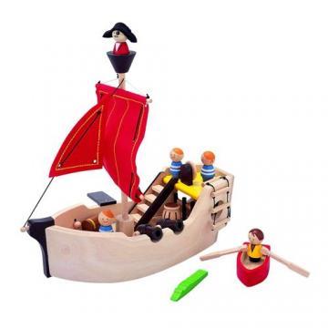 Plan Toys - Vas Pirat Capitanul Hook - Pret | Preturi Plan Toys - Vas Pirat Capitanul Hook