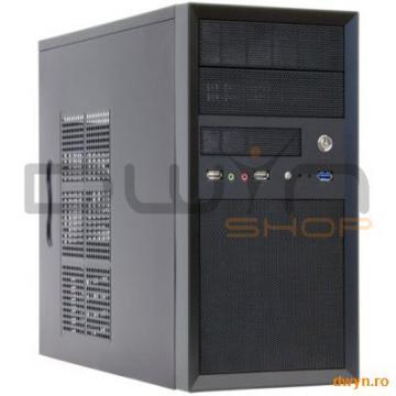 CHIEFTEC MESH Minitower (USB3.0/Audio), 350W PSU, mATX, 2x5.25 1x3.5, Black, CT-01B - Pret | Preturi CHIEFTEC MESH Minitower (USB3.0/Audio), 350W PSU, mATX, 2x5.25 1x3.5, Black, CT-01B