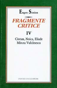 Fragmente critice. Vol. IV - Pret | Preturi Fragmente critice. Vol. IV