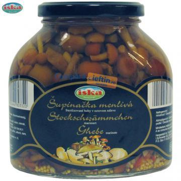 Ghebe marinate Iska 530 gr - Pret | Preturi Ghebe marinate Iska 530 gr