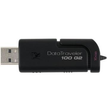 Kingston USB Flash 16GB / DT100G2 (negru) - Pret | Preturi Kingston USB Flash 16GB / DT100G2 (negru)