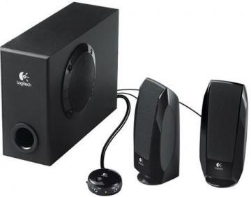 S220 Black, 2.1 Speaker System, 17W RMS, Retail Pack, 980-000144 - Pret | Preturi S220 Black, 2.1 Speaker System, 17W RMS, Retail Pack, 980-000144