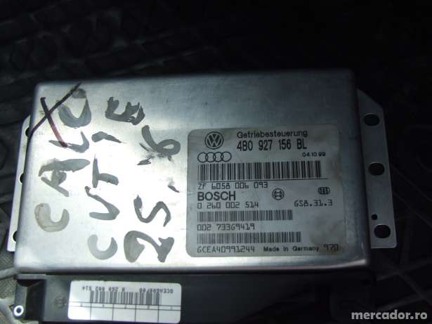 Calculator de cutie TIPTRONIC AUDI A6, 2001 - Pret | Preturi Calculator de cutie TIPTRONIC AUDI A6, 2001