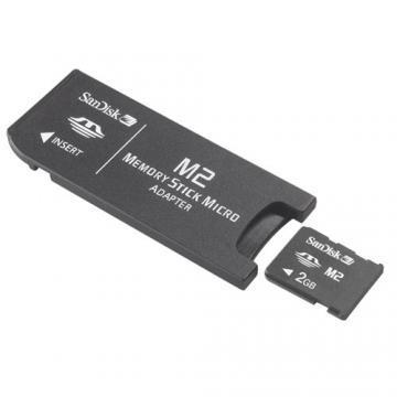 Card memorie SanDisk Memory Stick Micro M2 2GB - Pret | Preturi Card memorie SanDisk Memory Stick Micro M2 2GB