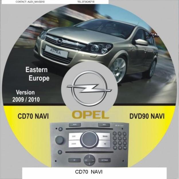 Navigatie Opel Cd70 Navi/dvd90 Ultima Versiune Aparuta 2009-10!! - Pret | Preturi Navigatie Opel Cd70 Navi/dvd90 Ultima Versiune Aparuta 2009-10!!