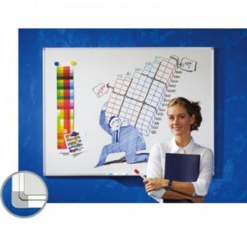 Whiteboard 100 x 200 cm, profil aluminiu SL, SMIT - Pret | Preturi Whiteboard 100 x 200 cm, profil aluminiu SL, SMIT