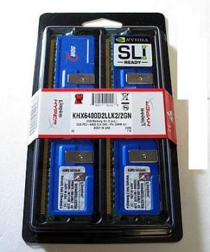 2GB DDR2 800MHz CL4 HyperX Nvidia SLI ready - Pret | Preturi 2GB DDR2 800MHz CL4 HyperX Nvidia SLI ready