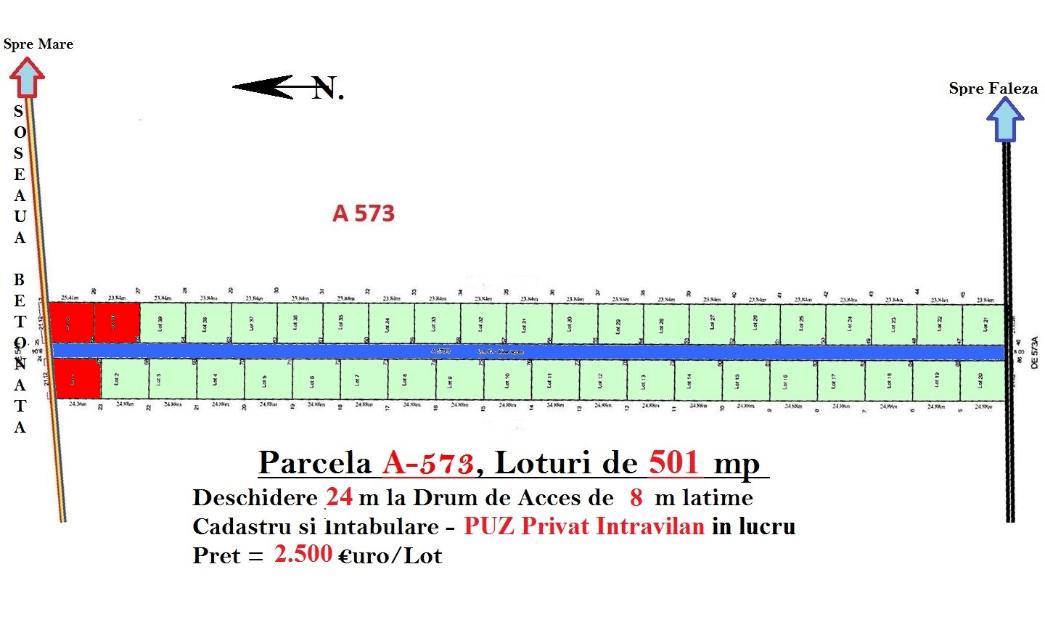 Terenuri Corbu 501 mp la Betonata PUZ Privat Intravilan - Pret | Preturi Terenuri Corbu 501 mp la Betonata PUZ Privat Intravilan