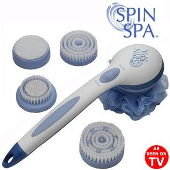 Spin Spa, perie rotativa de dus cu 5 capete - Pret | Preturi Spin Spa, perie rotativa de dus cu 5 capete