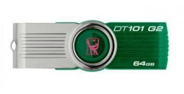 USB Flash Drive 64 GB USB 2.0 Kingston DataTraveler 101 Generatia 2 verde, DT101G2/64GB - Pret | Preturi USB Flash Drive 64 GB USB 2.0 Kingston DataTraveler 101 Generatia 2 verde, DT101G2/64GB