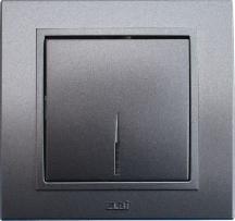 Intrerupator cu led ST Zena Fume - Pret | Preturi Intrerupator cu led ST Zena Fume
