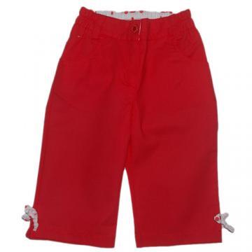 Kokardka - Pantaloni Trei Sfert Rosii - Pret | Preturi Kokardka - Pantaloni Trei Sfert Rosii