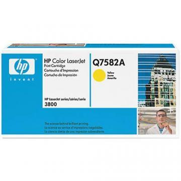 Toner HP Color LaserJet 3800 Yellow Cartridge 6000 pag Q7582A - Pret | Preturi Toner HP Color LaserJet 3800 Yellow Cartridge 6000 pag Q7582A