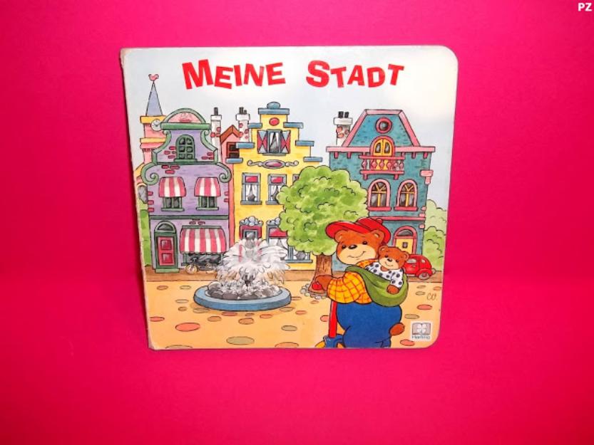 jucarii carte de poveste meine stadt cu ursulet in limba germana cu 5 imagini de la hemma - Pret | Preturi jucarii carte de poveste meine stadt cu ursulet in limba germana cu 5 imagini de la hemma