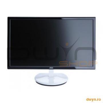 Monitor LED AOC E2243FW2, 21.5", 1920x1080, 2 ms, 250cd/m2, 50000000:1, D-SUB, HDMIx2, VESA, Black/W - Pret | Preturi Monitor LED AOC E2243FW2, 21.5", 1920x1080, 2 ms, 250cd/m2, 50000000:1, D-SUB, HDMIx2, VESA, Black/W