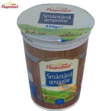 Smantana 15% grasime Napolact 450 gr - Pret | Preturi Smantana 15% grasime Napolact 450 gr