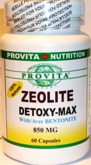 Zeolit Detoxy Max 850mg *60cps - Pret | Preturi Zeolit Detoxy Max 850mg *60cps