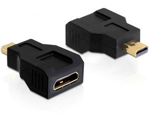 Adapter HDMI 1.4 la mini C HDMI M - T, Delock 65271 - Pret | Preturi Adapter HDMI 1.4 la mini C HDMI M - T, Delock 65271