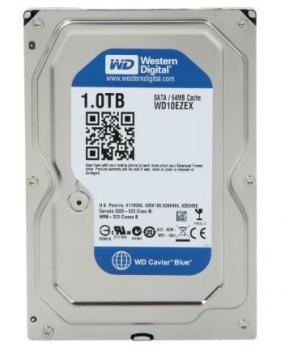 HDD SATA3 1TB 6GB/S 7200RPM 64MB WD BLUE WD10EZEX - Pret | Preturi HDD SATA3 1TB 6GB/S 7200RPM 64MB WD BLUE WD10EZEX