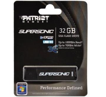 Patriot Supersonic, 32GB, USB 3.0 Flash Drive - Pret | Preturi Patriot Supersonic, 32GB, USB 3.0 Flash Drive