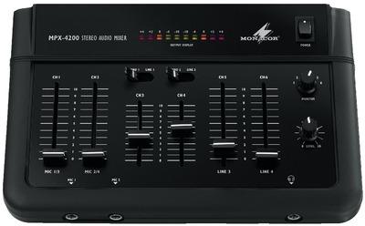 Monacor mpx-4200 compact stereo mixer - Pret | Preturi Monacor mpx-4200 compact stereo mixer