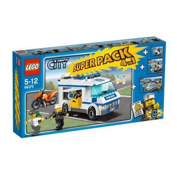 Lego City Super Pack 4 in 1 - Pret | Preturi Lego City Super Pack 4 in 1