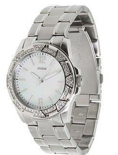 Ceas GUESS SILVER TONE Swarovski Crystal U95130L1 - Pret | Preturi Ceas GUESS SILVER TONE Swarovski Crystal U95130L1