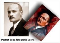 Portrete realizate dupa fotografii vechi in ulei pe panza - Pret | Preturi Portrete realizate dupa fotografii vechi in ulei pe panza