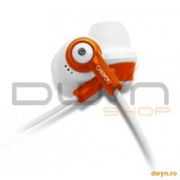 Headphones CANYON CNR-EP7 (20Hz-20kHz, Cable, 1m) Orange, Ret. - Pret | Preturi Headphones CANYON CNR-EP7 (20Hz-20kHz, Cable, 1m) Orange, Ret.