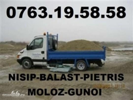 Nisip,pietris,balast 0763.19.58.58 - Pret | Preturi Nisip,pietris,balast 0763.19.58.58