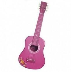 Chitara lemn (roz) - 65 cm - Pret | Preturi Chitara lemn (roz) - 65 cm
