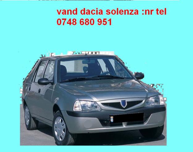 VAND DACIA SOLENZA - Pret | Preturi VAND DACIA SOLENZA