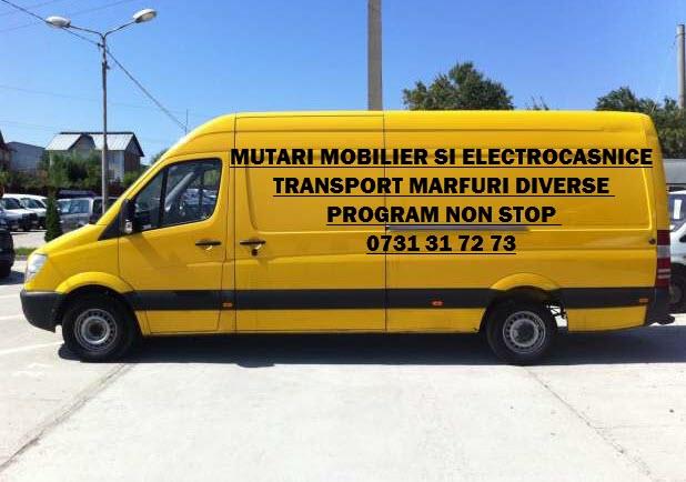 Transport rutier de marfuri diverse si mutari de mobilier si bagaje cu echipa incarcare - Pret | Preturi Transport rutier de marfuri diverse si mutari de mobilier si bagaje cu echipa incarcare