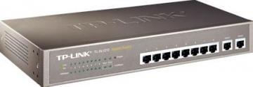 Switch TP-Link 1U 8 porturi + 2  port GB TL-SL1210 - Pret | Preturi Switch TP-Link 1U 8 porturi + 2  port GB TL-SL1210