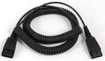 Prelungitor cablu telefon spiralat tip QD, 0.5m, Jabra (8730-009) - Pret | Preturi Prelungitor cablu telefon spiralat tip QD, 0.5m, Jabra (8730-009)
