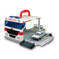 Bburago - STREET FIRE CUBE - AMBULANCE - Pret | Preturi Bburago - STREET FIRE CUBE - AMBULANCE