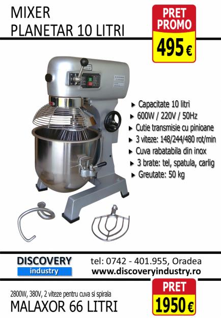 Mixer Planetar 10 Litri - Pret | Preturi Mixer Planetar 10 Litri