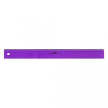 Rigla din plastic colorat, 30cm, M+R - violet - Pret | Preturi Rigla din plastic colorat, 30cm, M+R - violet