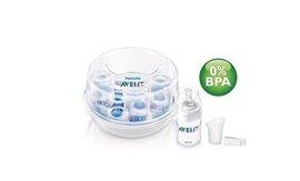 Sterilizator pentru microunde PHILIPS AVENT + Accesorii - 0 BPA - Pret | Preturi Sterilizator pentru microunde PHILIPS AVENT + Accesorii - 0 BPA