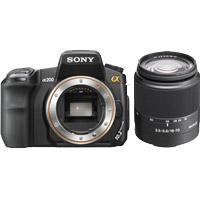 Aparat foto digital Sony DSLR-A200k cu obiectiv SAL1870 - Pret | Preturi Aparat foto digital Sony DSLR-A200k cu obiectiv SAL1870