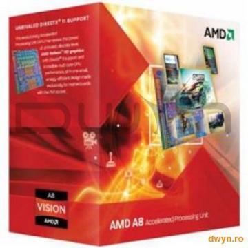 AMD Phenom II A8 X4 3850 2.9Ghz A-Series QC FM1 4MB 100W Box - Pret | Preturi AMD Phenom II A8 X4 3850 2.9Ghz A-Series QC FM1 4MB 100W Box